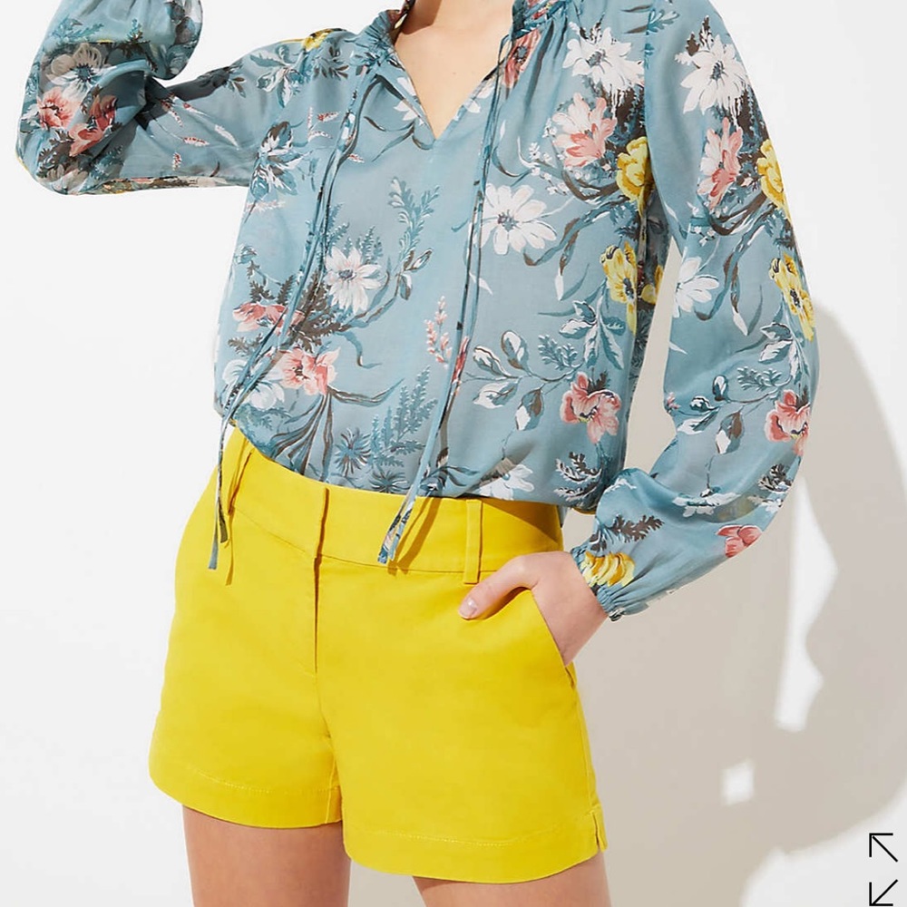 NWOT LOFT 4” Riviera Shorts